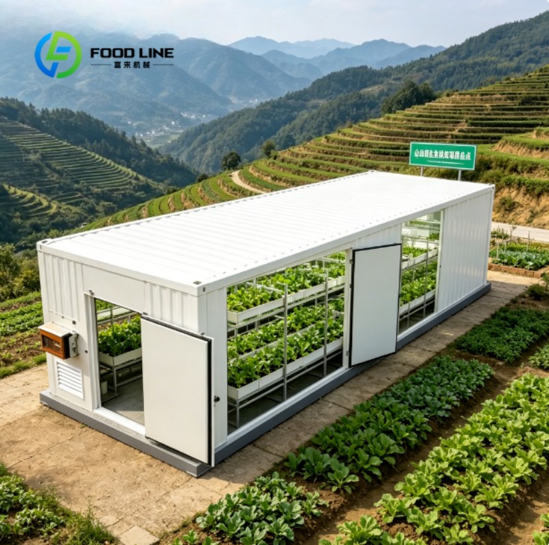 Urban Farming Vertical - Modular Planting Container Automatic Smart Grow