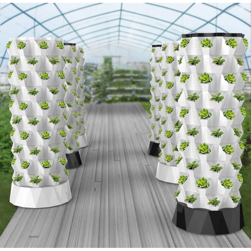 Vertical Grow Tower, Pineapple - đánh giá và giá Hydroponic Tower Planter