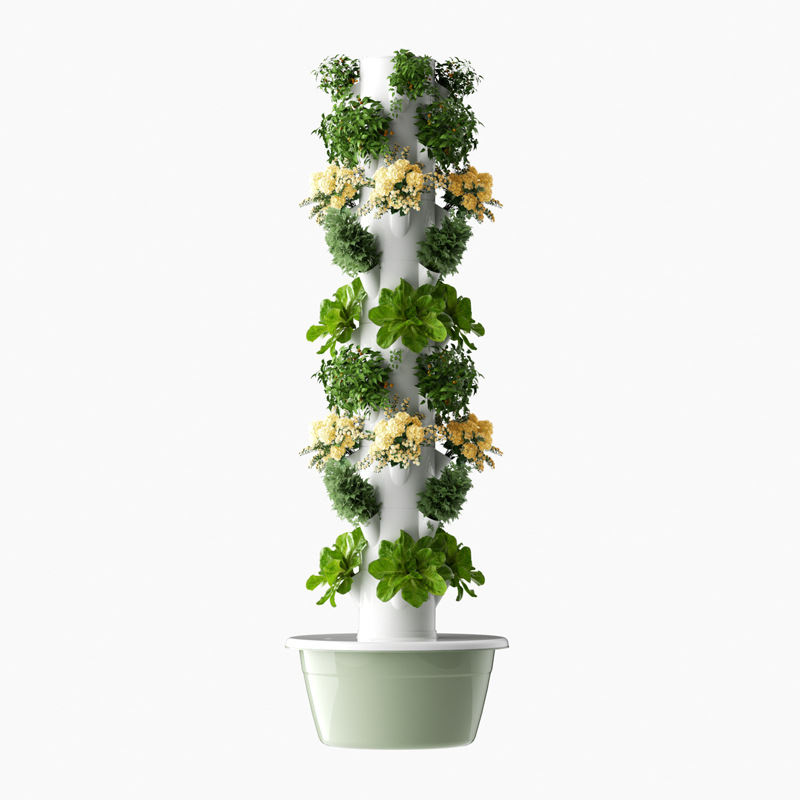 Vertical hydroponic tower Home - đánh giá và giá Hydroponic Tower Planter