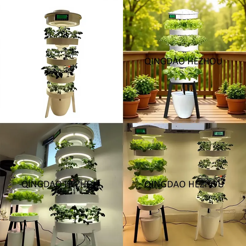 Hezhou Intelligence Hydroponic - đánh giá và giá Hydroponic Tower Planter