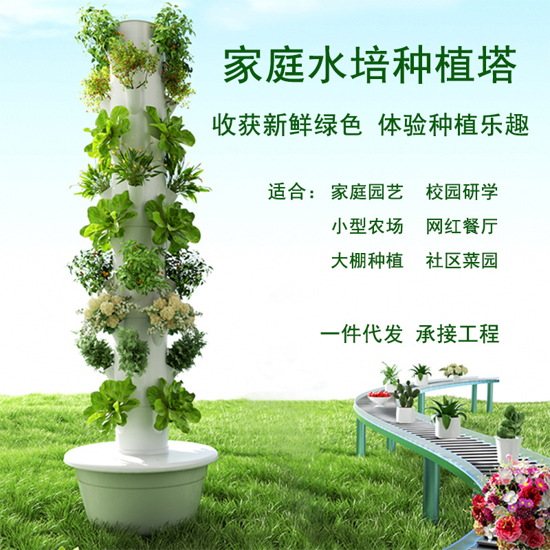 Outdoor Vertical Hydroponic Gr - đánh giá và giá Hydroponic Tower Planter